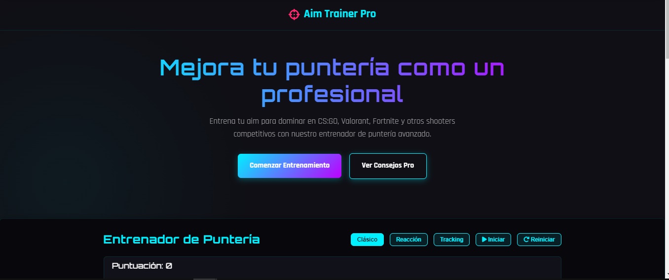 Aim Trainer