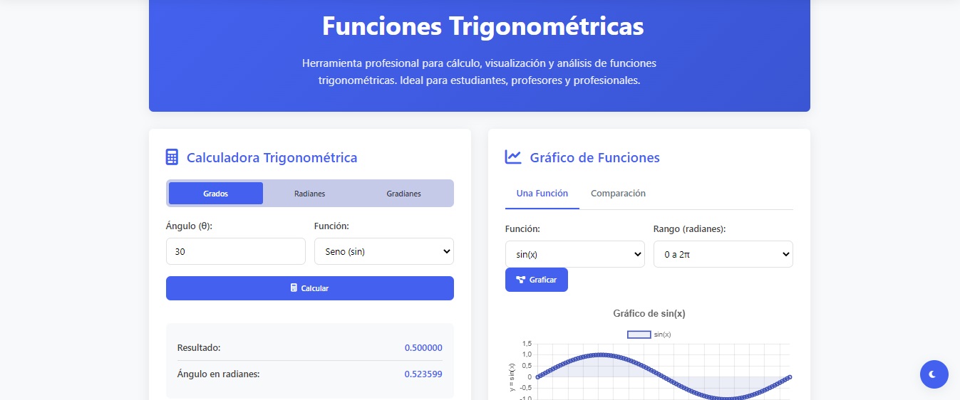 Professional Trigonometry Tool