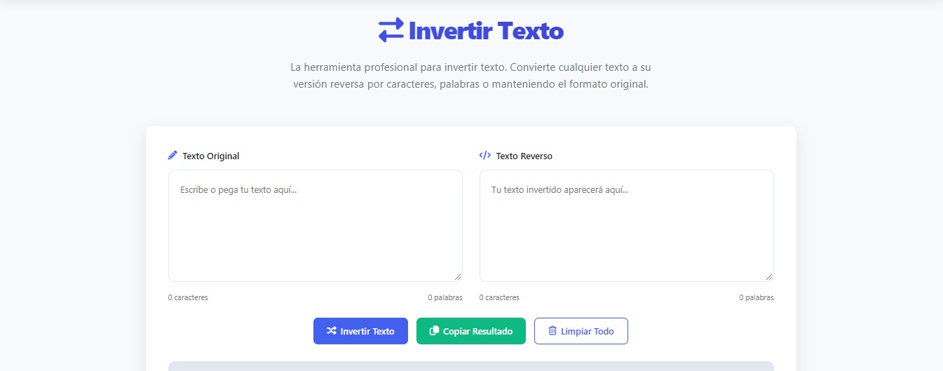 Reverse Text Generator