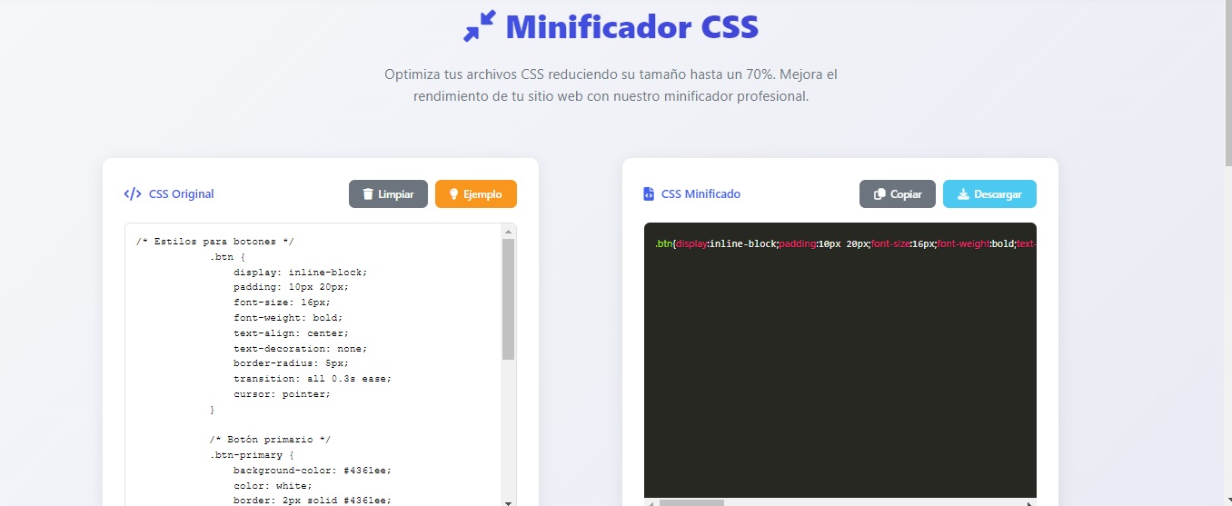CSS Minifier