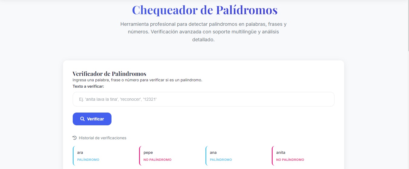 Advanced Palindrome Checker