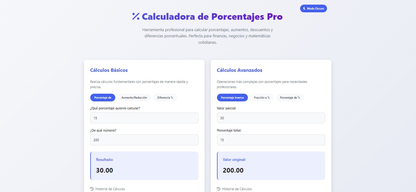 Percentage Calculator