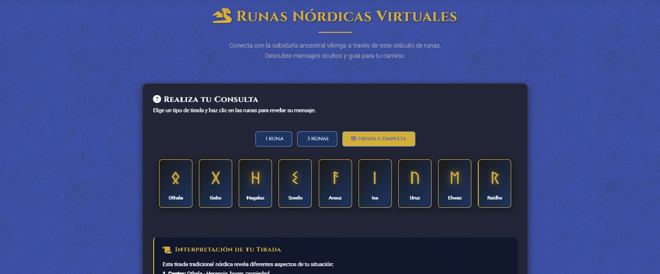 Nordic Runes - Virtual Reading