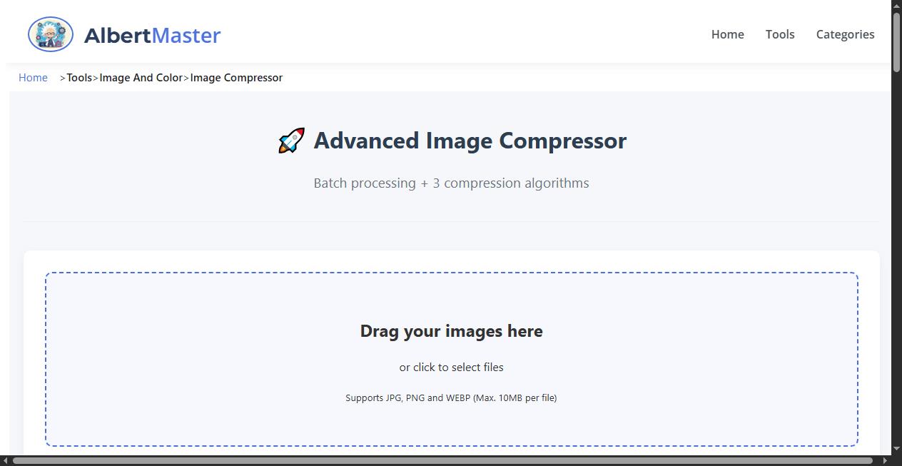 Advanced Image Compressor