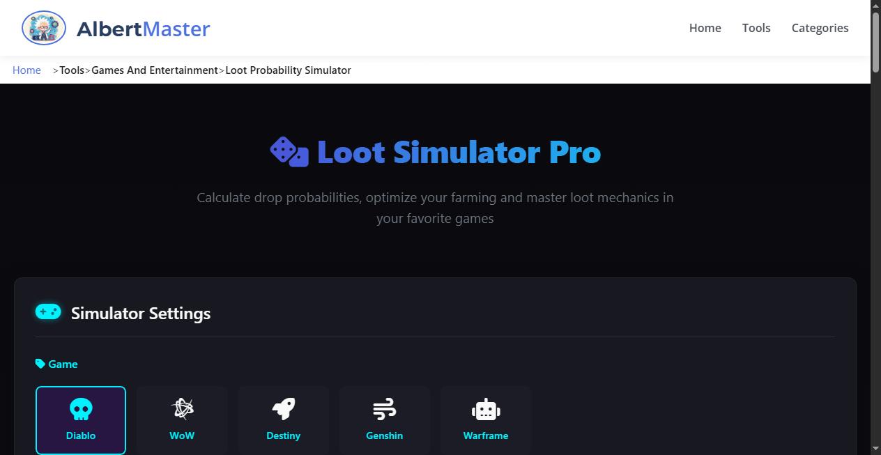 LootSimulator Pro