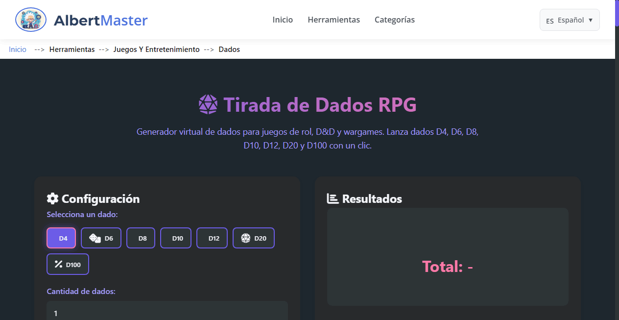 Tirada de Dados RPG