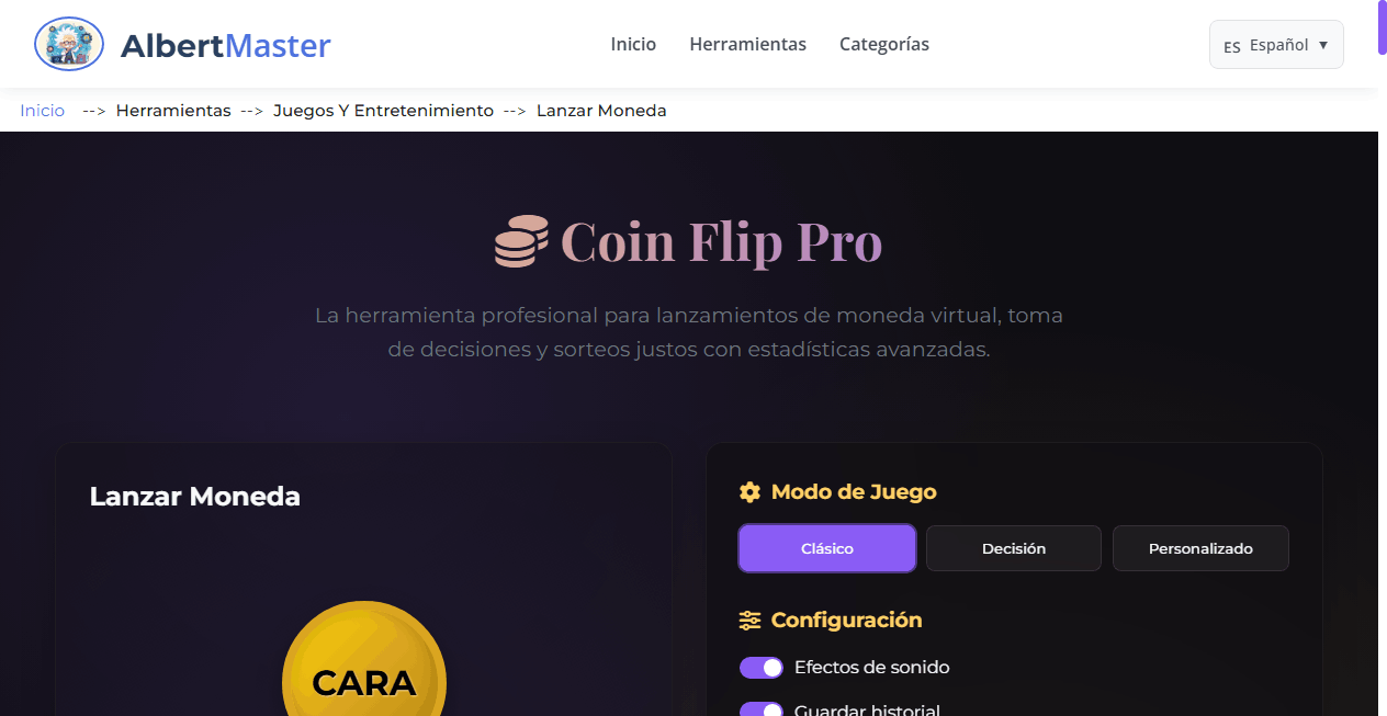Coin Flip Pro
