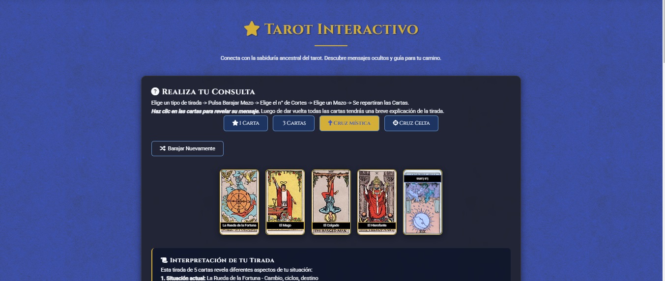 Tarot - Virtuell Legning