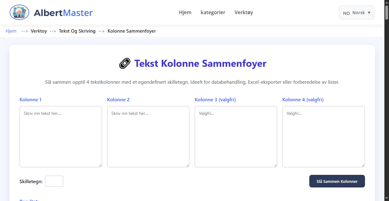 Kolonnesammenføyer