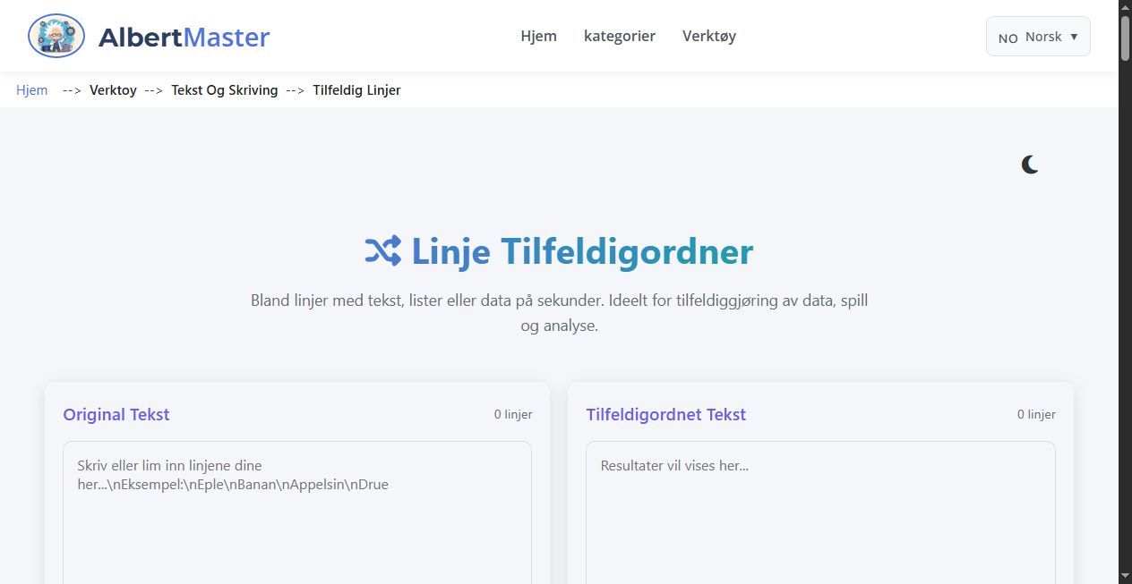 Linjerandomiserer