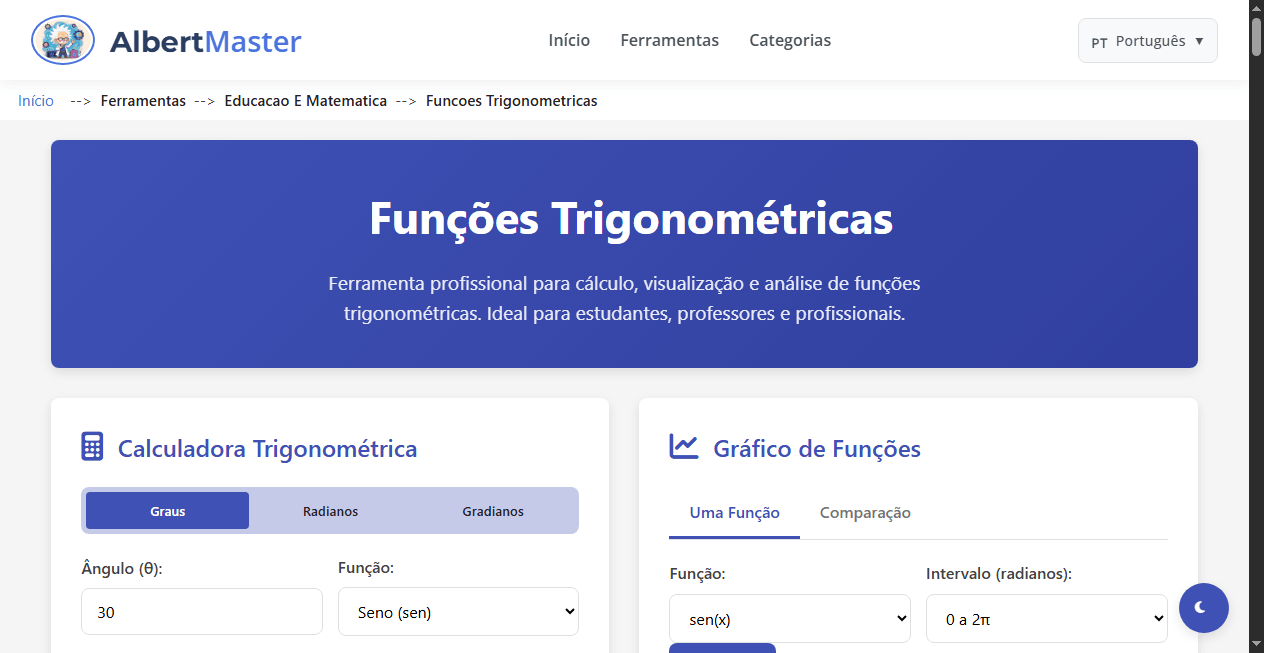 Ferramenta de Trigonometria